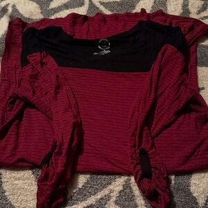 Maurices Burgundy and Black Mini Dress